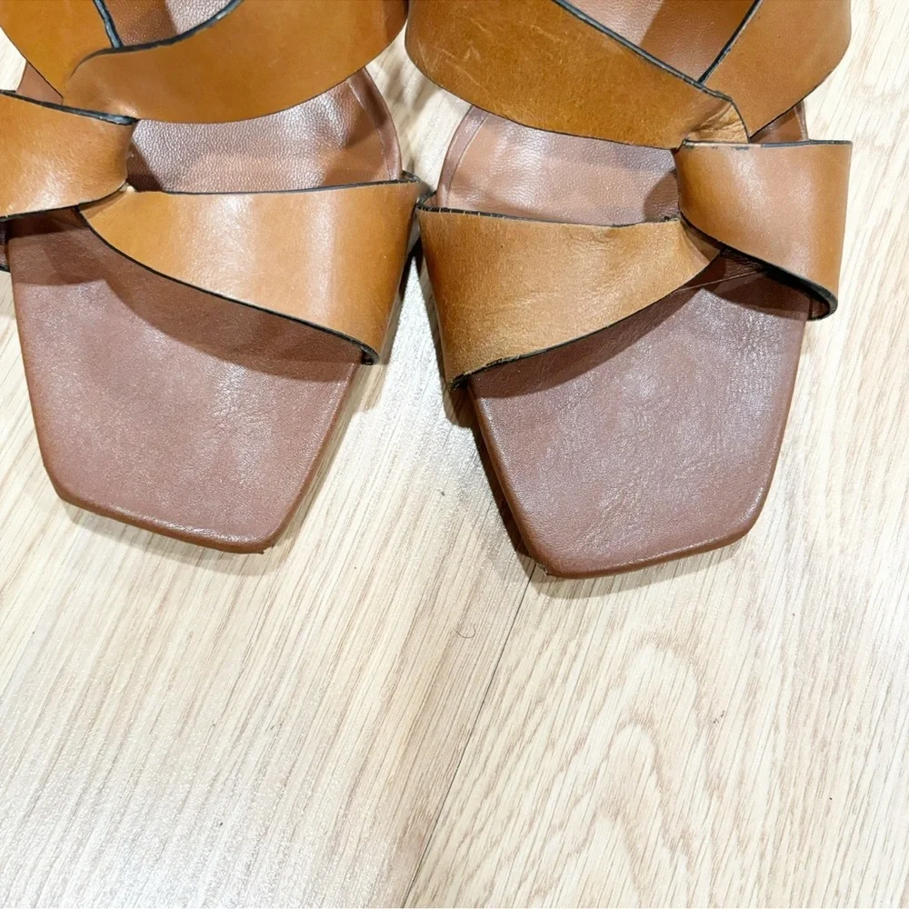 Zara Elegant Brown Women's‎ Sandals - Picture 8 of 8